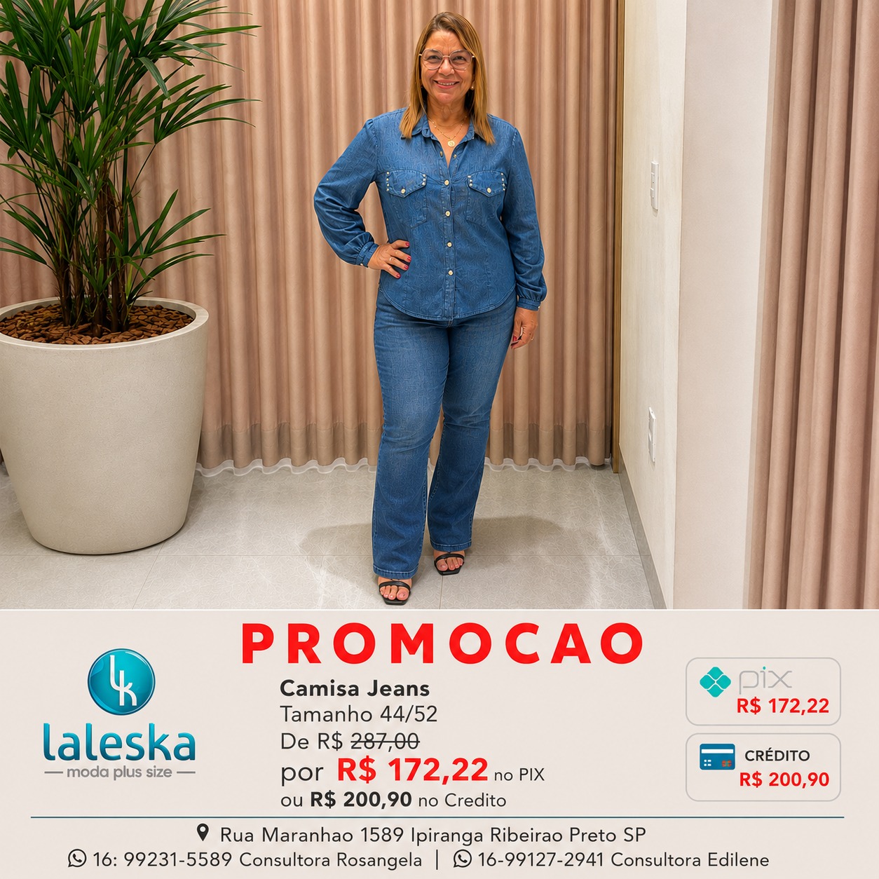 Camisa Jeans