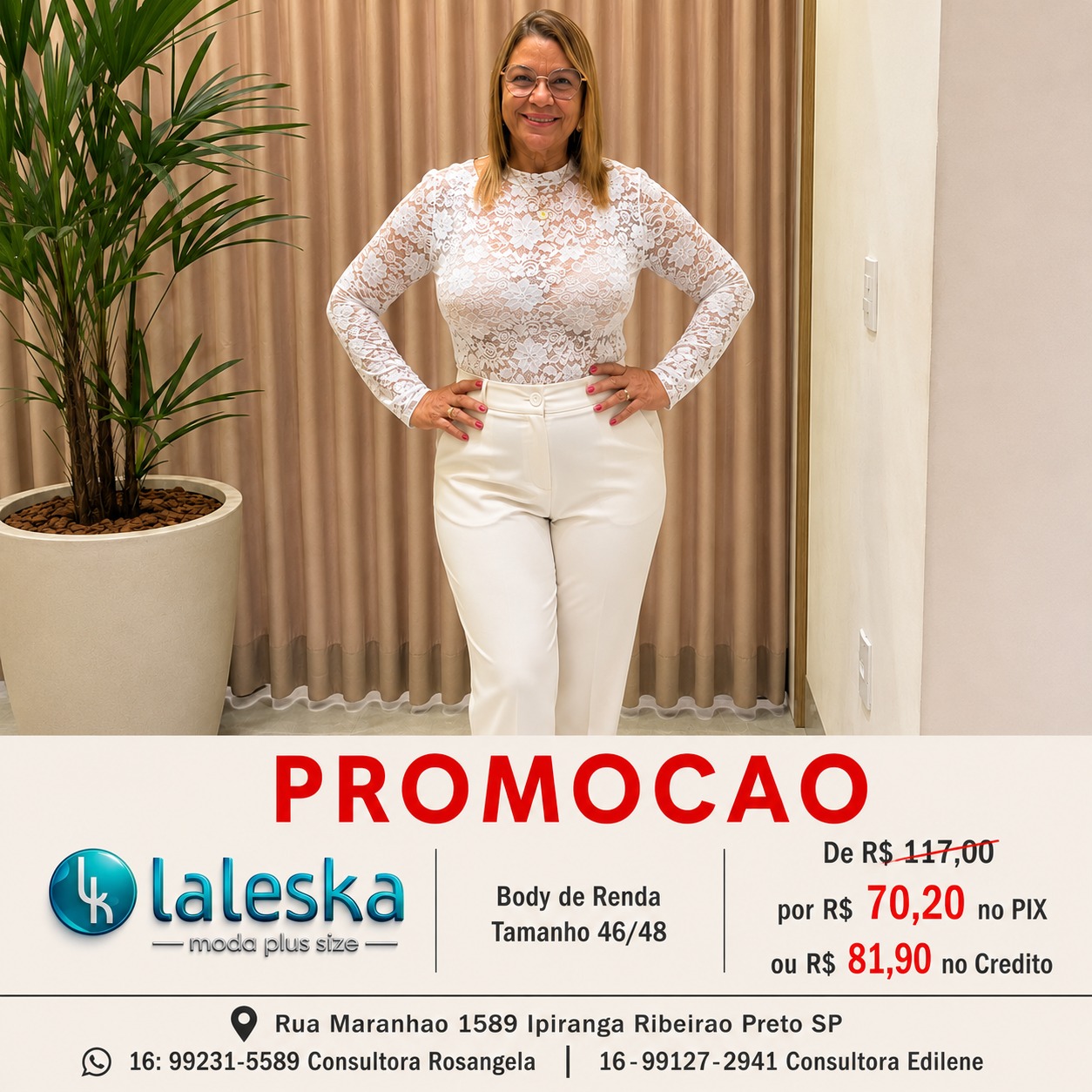 Body de Renda